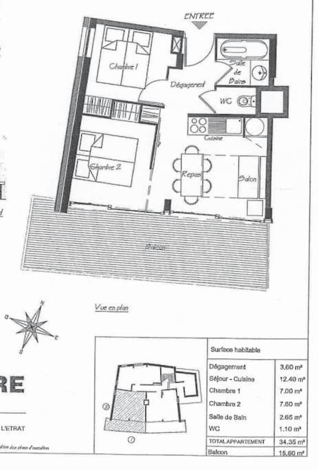 Appartement 35M2 Chamrousse Extérieur photo